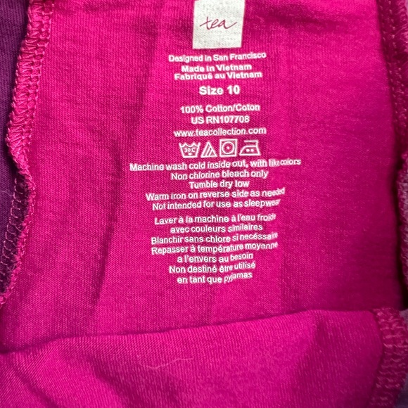 Tea Collection Mod Colorblock Dress- Color: Açaí - Picture 3 of 4